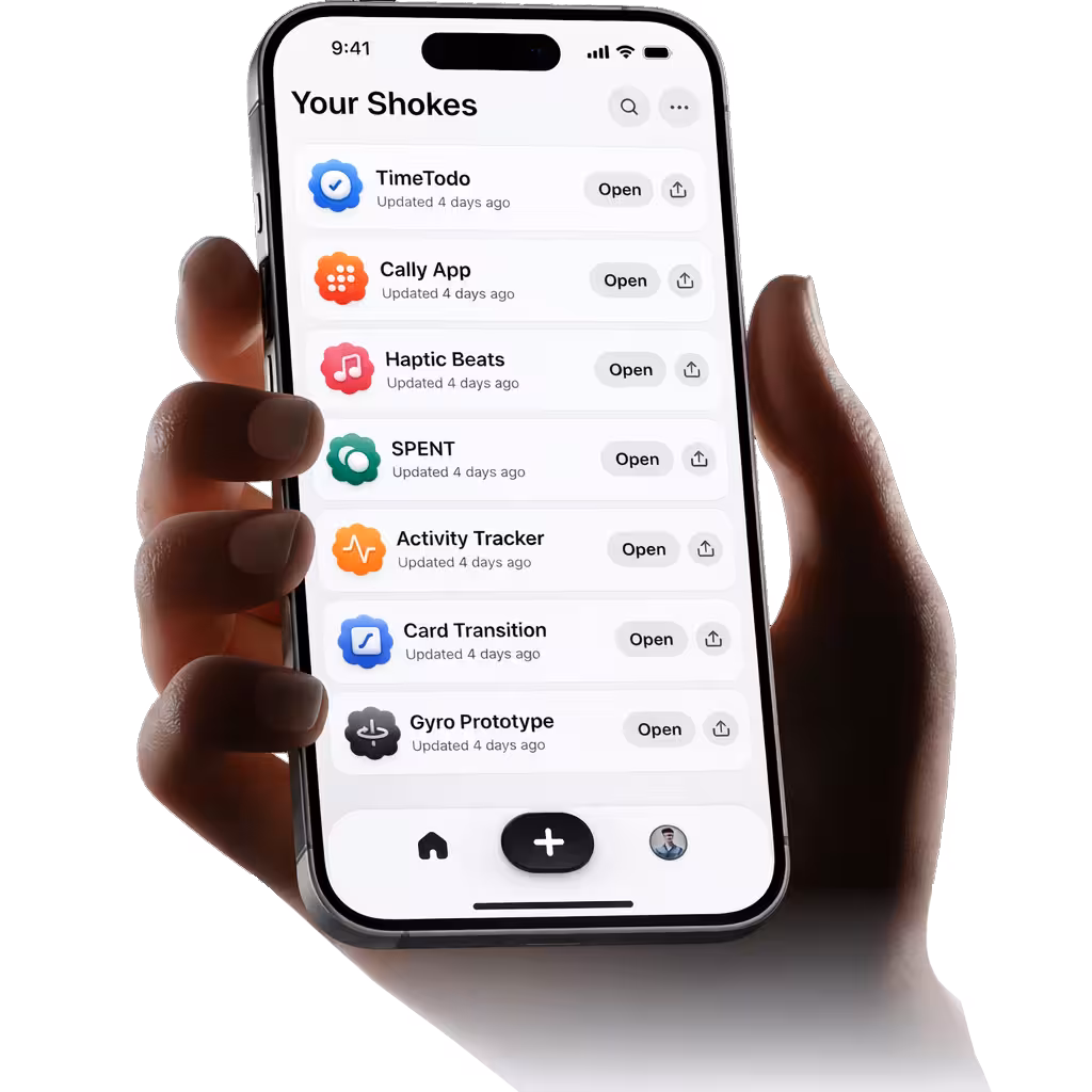 Shoke mobile preview